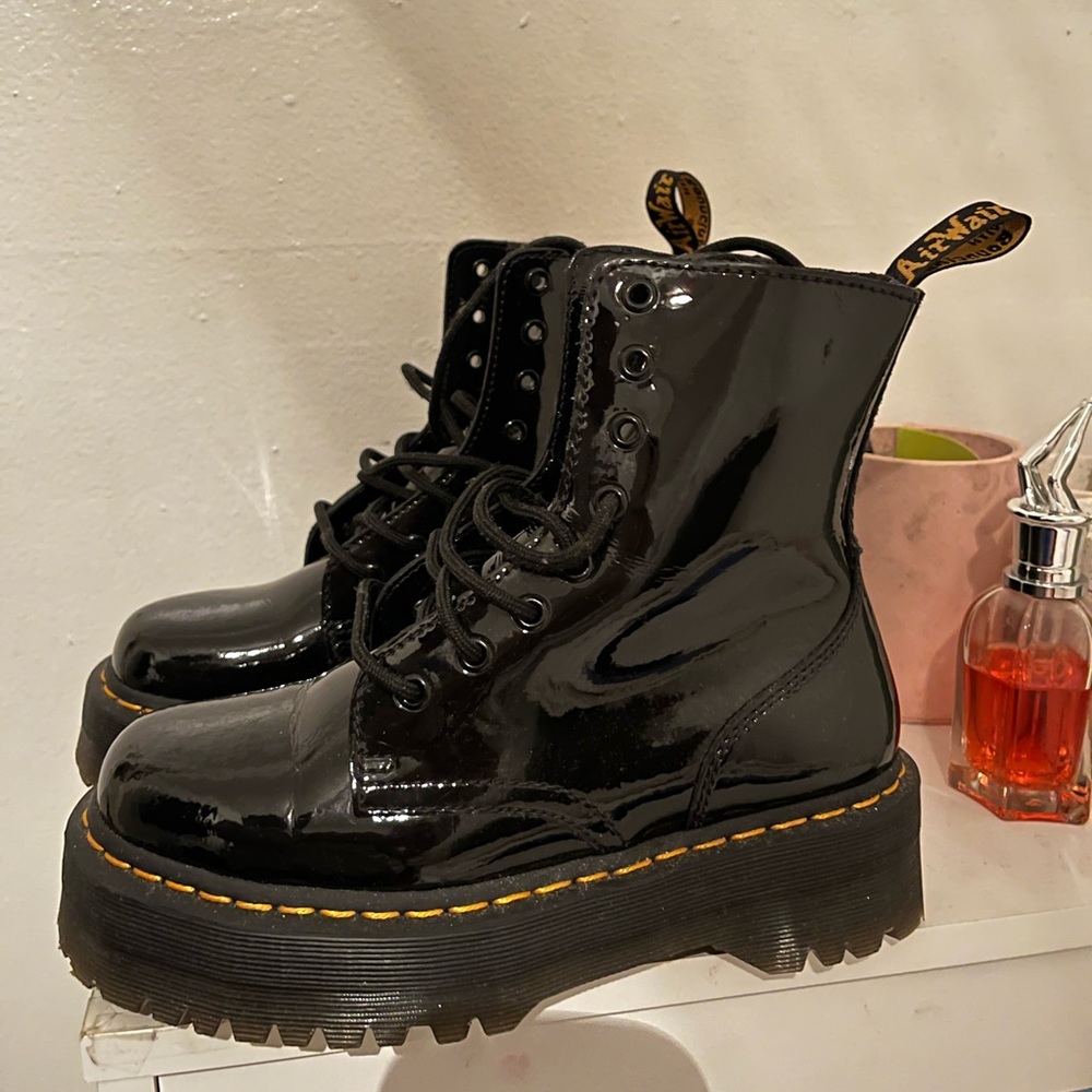 Dr Martens Patent Leather Boots